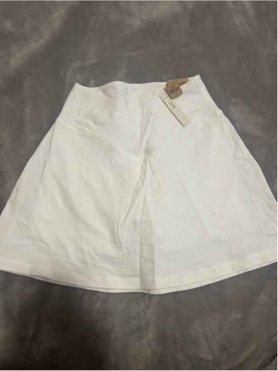 PINK Victoria's Secret Pants - Women's PINK Victoria's Secret White High Waist Crossover Skort S